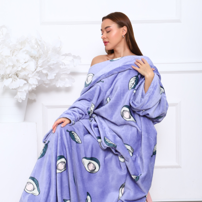 Плед с рукавами